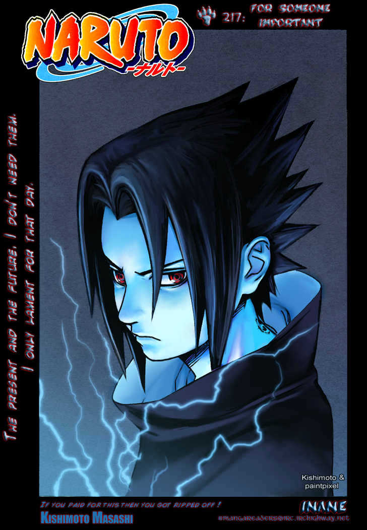 Naruto chapter 217 page 9