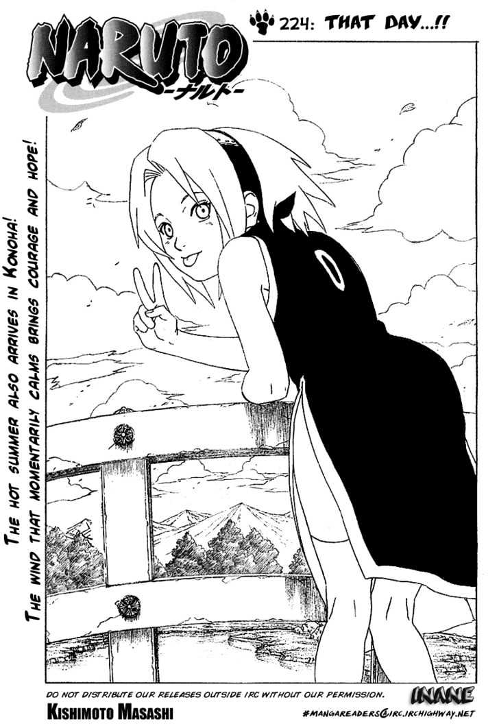 Naruto chapter 224 page 6