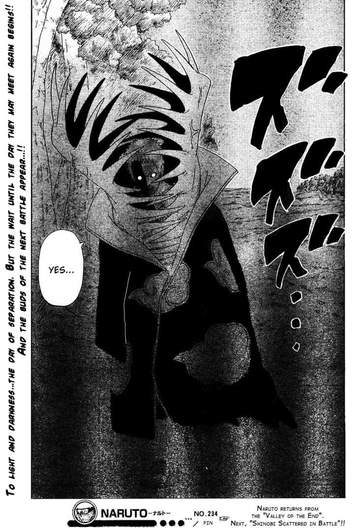 Naruto chapter 234 page 19