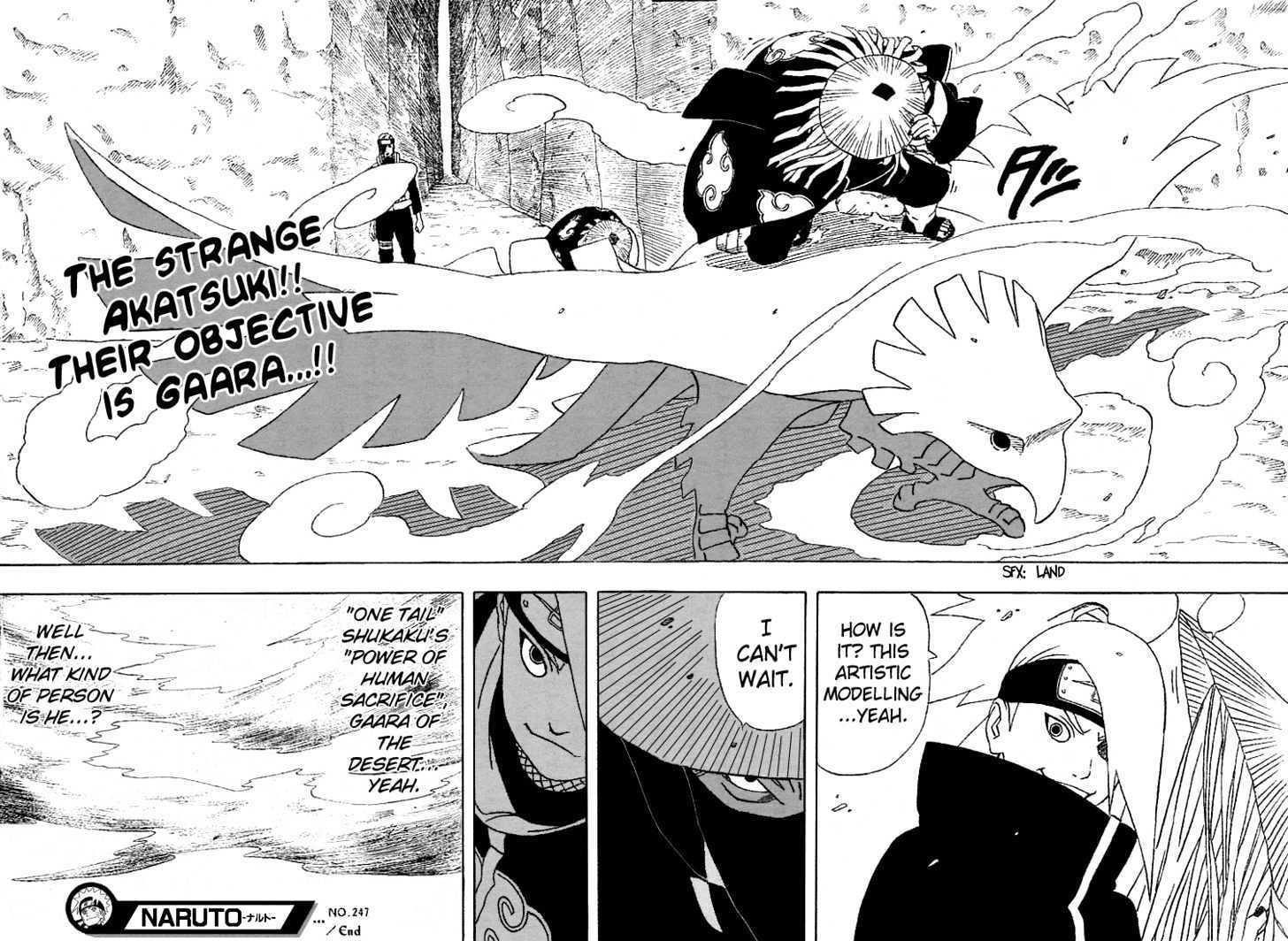 Naruto chapter 247 page 19