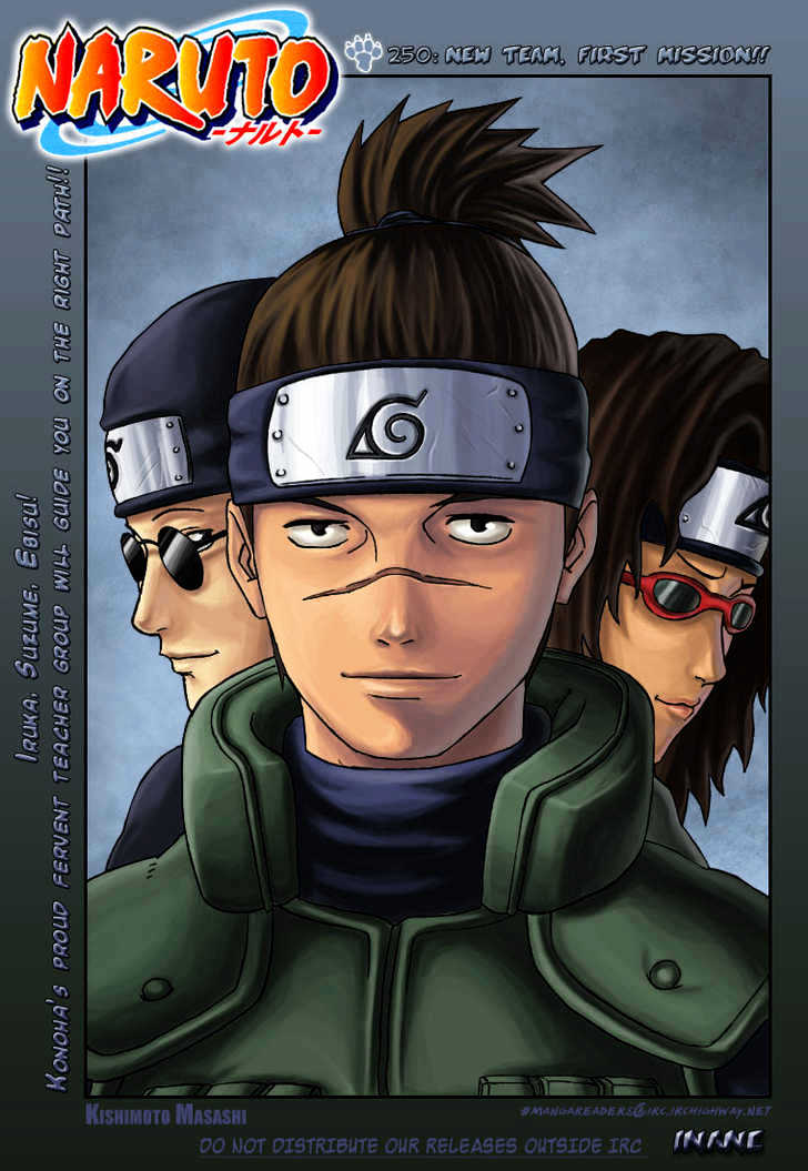 Naruto chapter 250 page 2