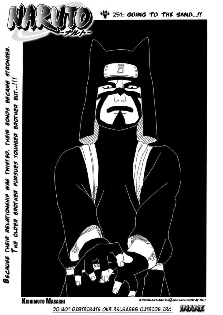 Naruto chapter 251 page 2