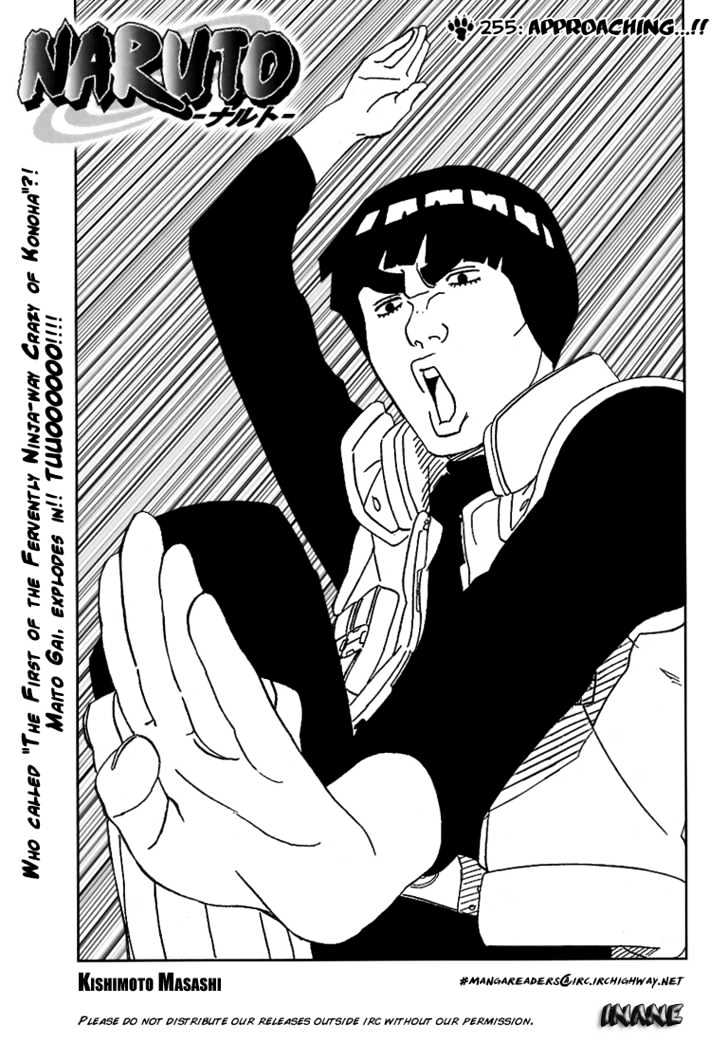 Naruto chapter 255 page 2