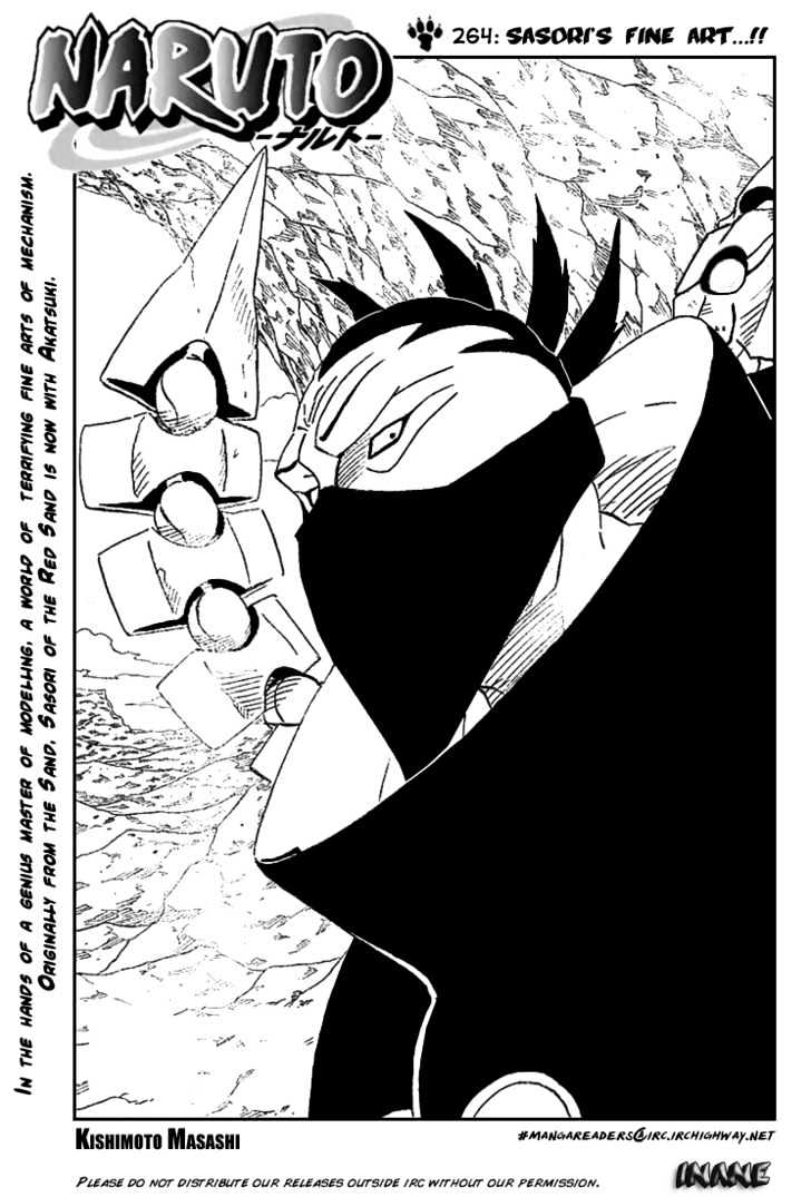 Naruto chapter 264 page 1