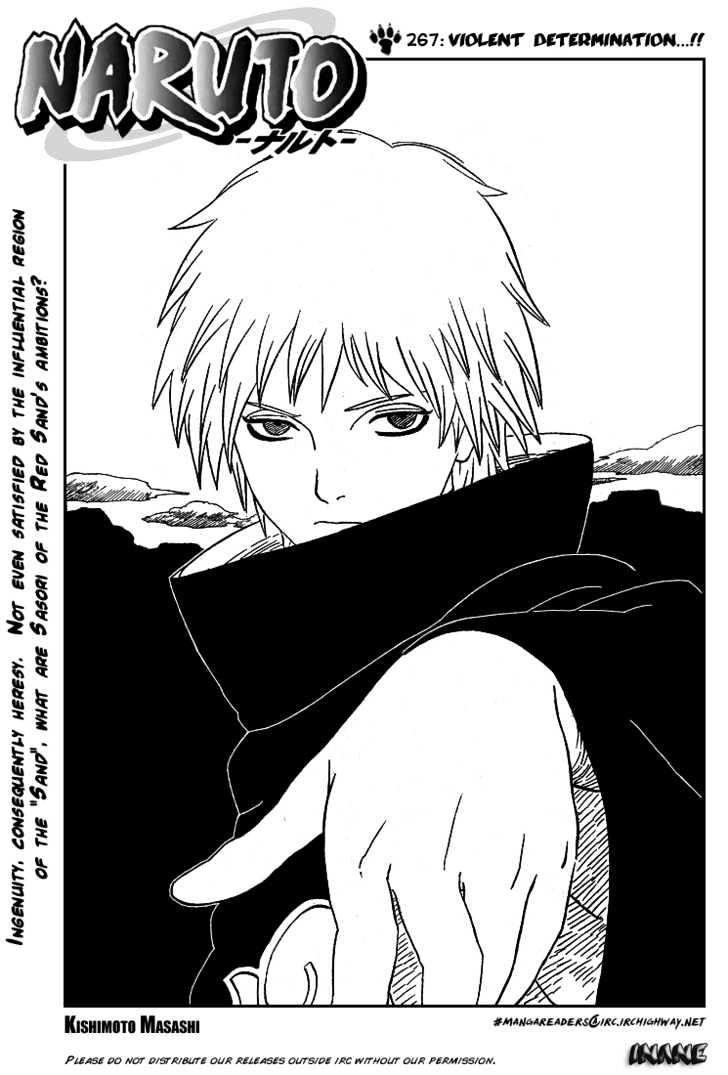 Naruto chapter 267 page 1