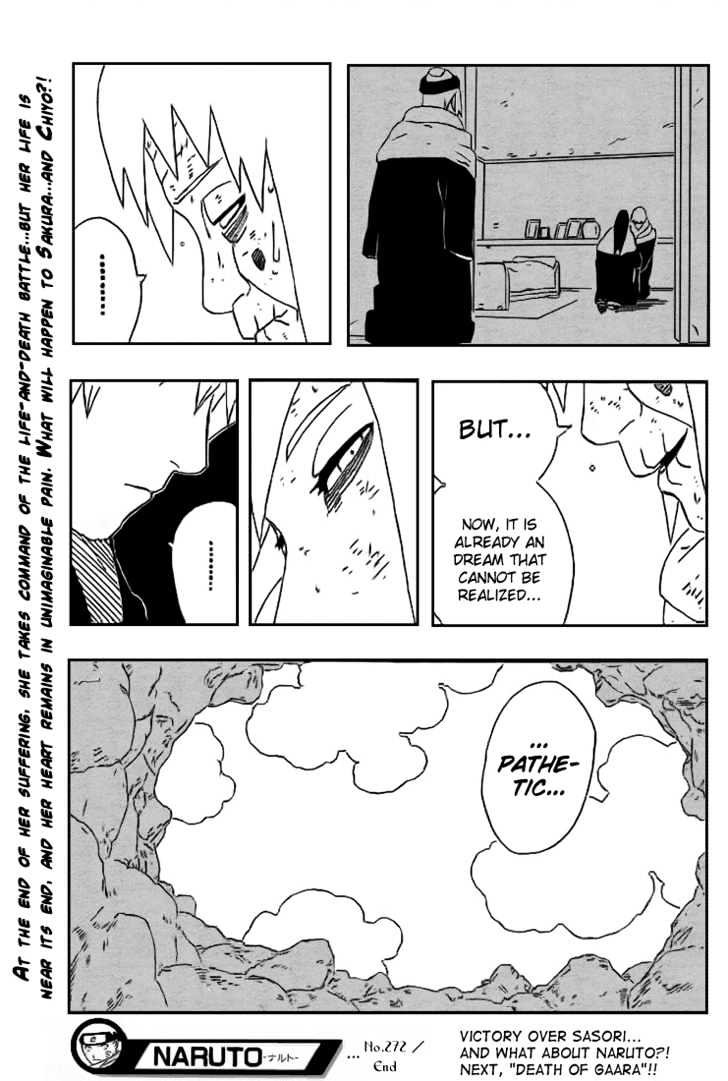 Naruto chapter 274 page 20