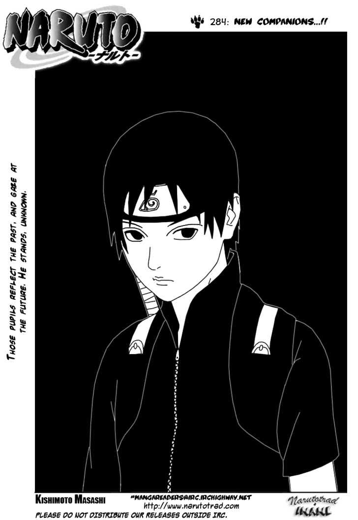 Naruto chapter 284 page 1