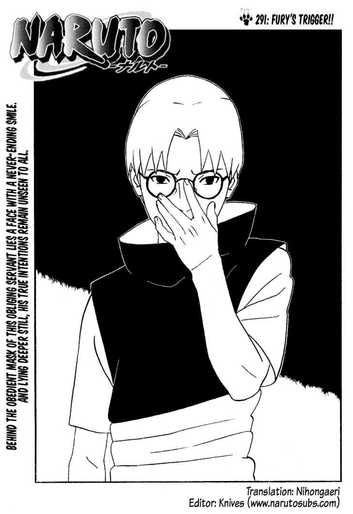 Naruto chapter 291 page 1
