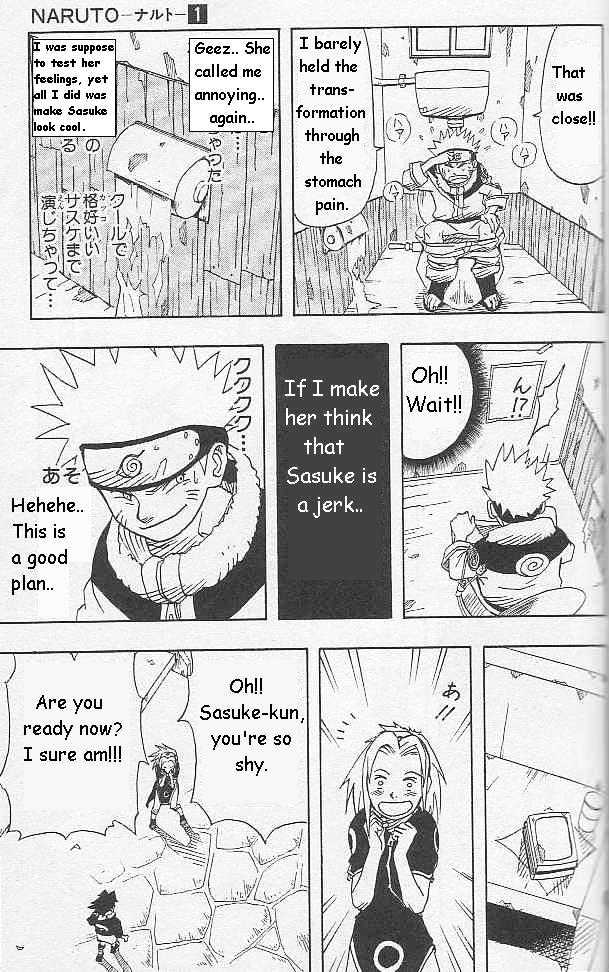 Naruto chapter 3 page 20