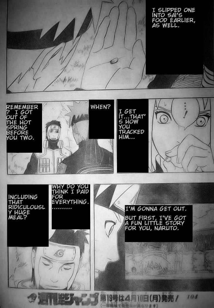 Naruto chapter 301 page 20