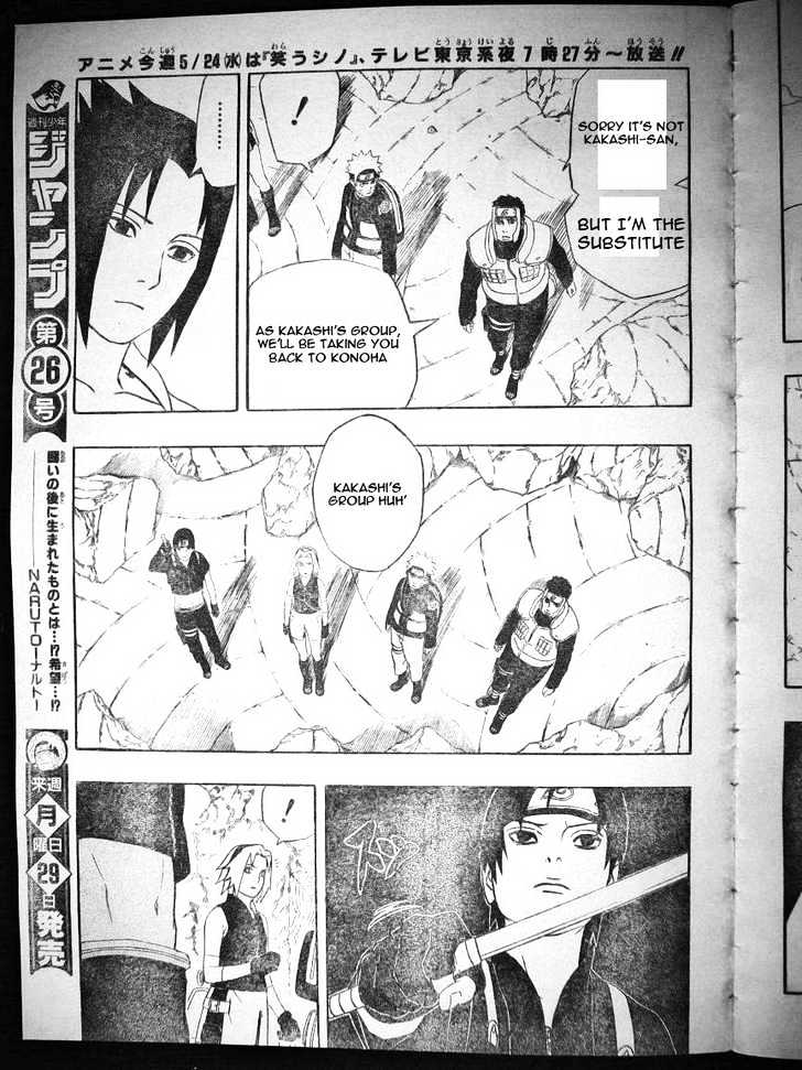 Naruto chapter 307 page 3