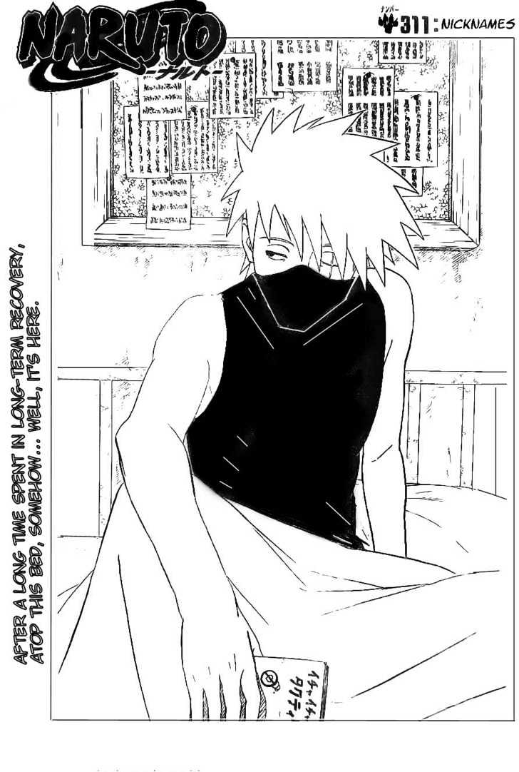 Naruto chapter 311 page 1
