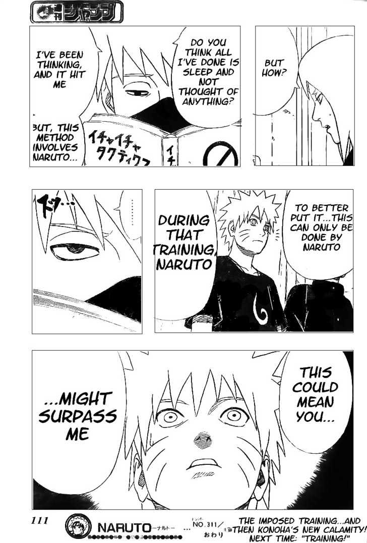 Naruto chapter 311 page 18