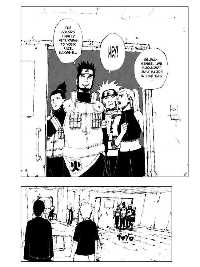 Naruto chapter 312 page 3