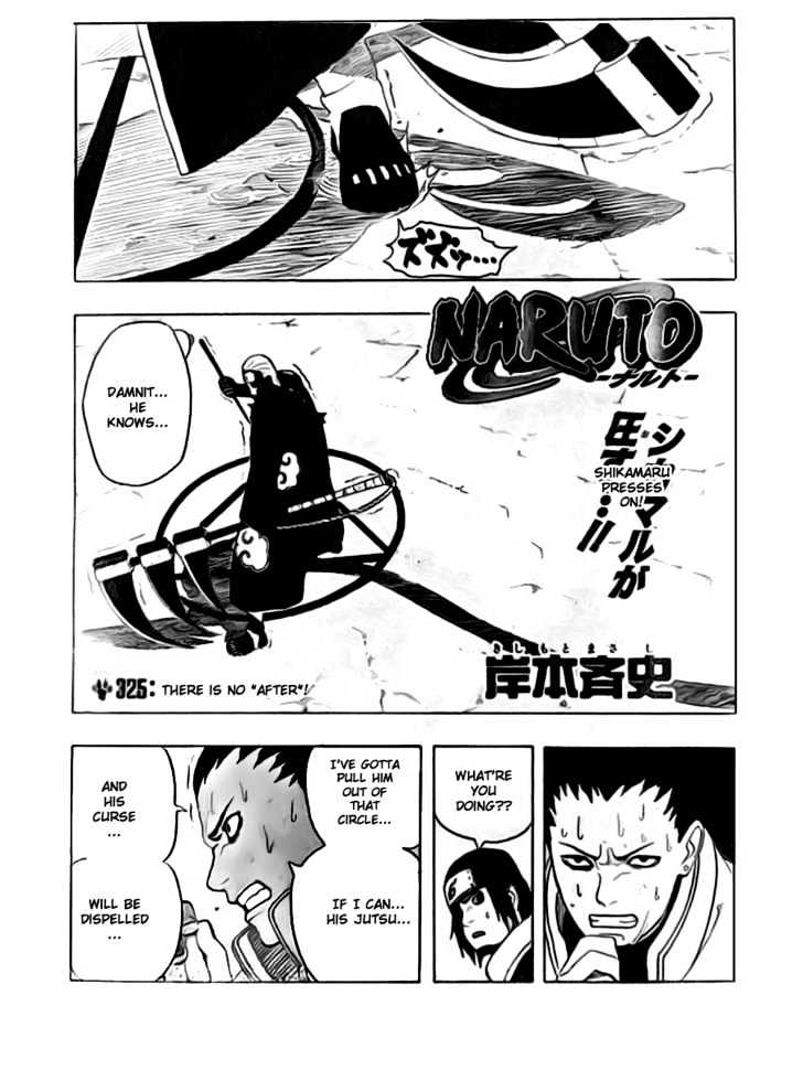 Naruto chapter 325 page 2