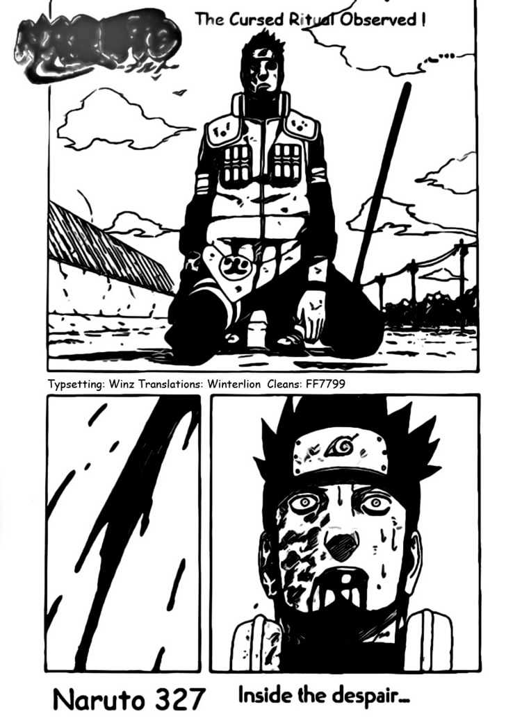 Naruto chapter 327 page 1