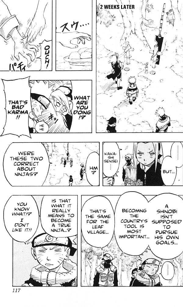 Naruto chapter 33 page 15