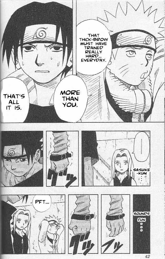 Naruto chapter 38 page 17