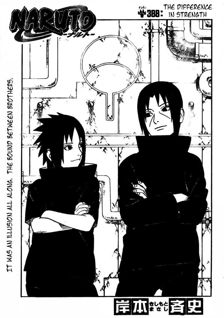 Naruto chapter 388 page 1