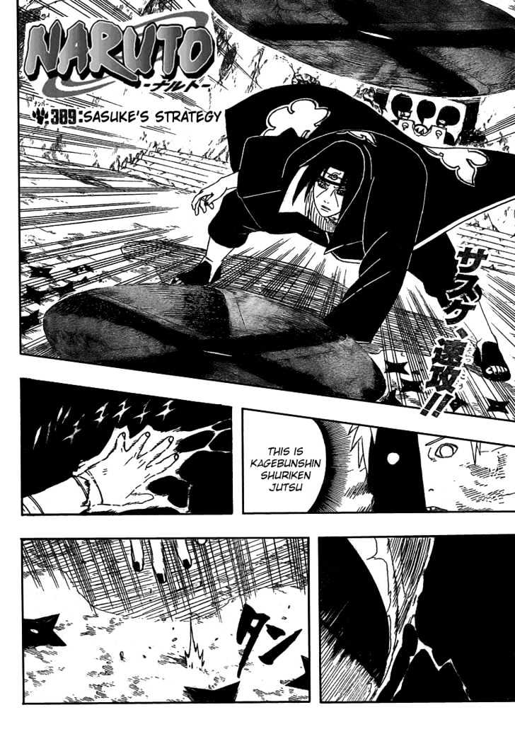Naruto chapter 389 page 5