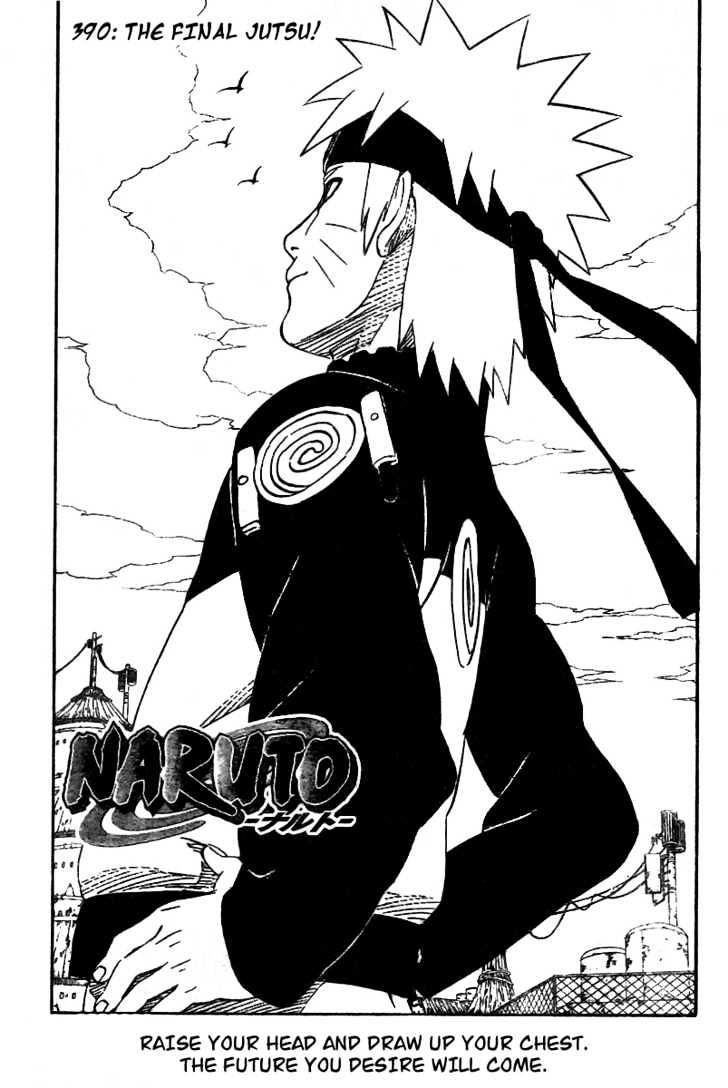 Naruto chapter 390 page 1