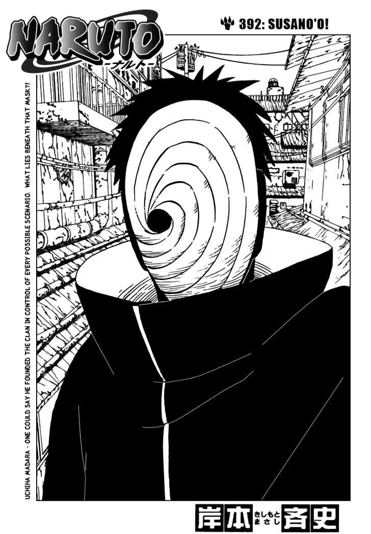 Naruto chapter 392 page 1