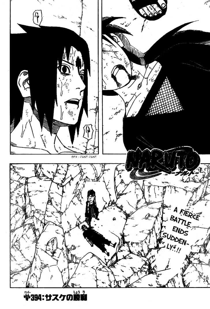 Naruto chapter 394 page 3