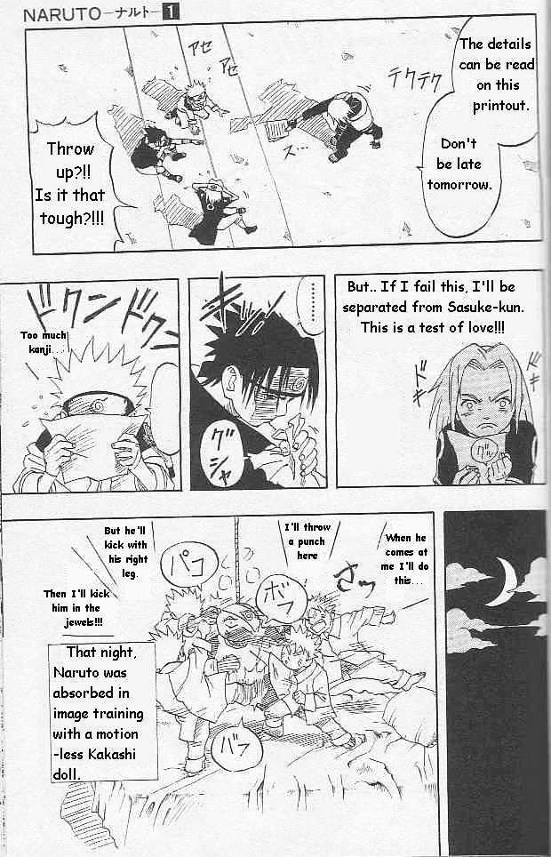 Naruto chapter 4 page 13