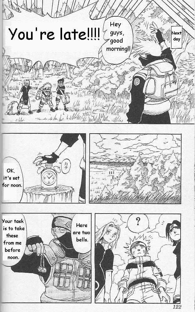 Naruto chapter 4 page 14