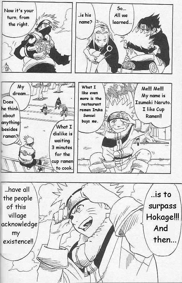 Naruto chapter 4 page 6