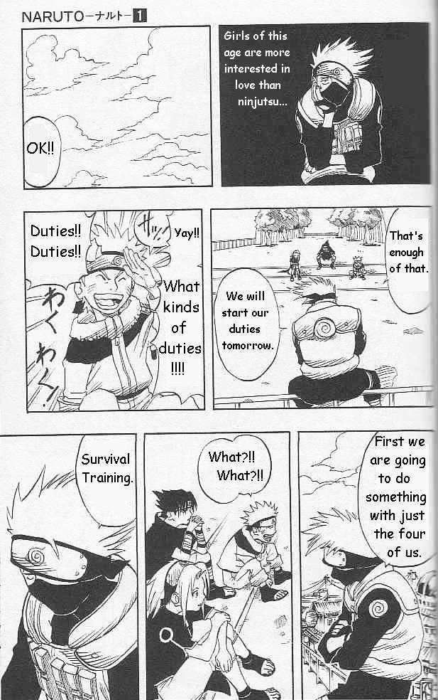 Naruto chapter 4 page 9