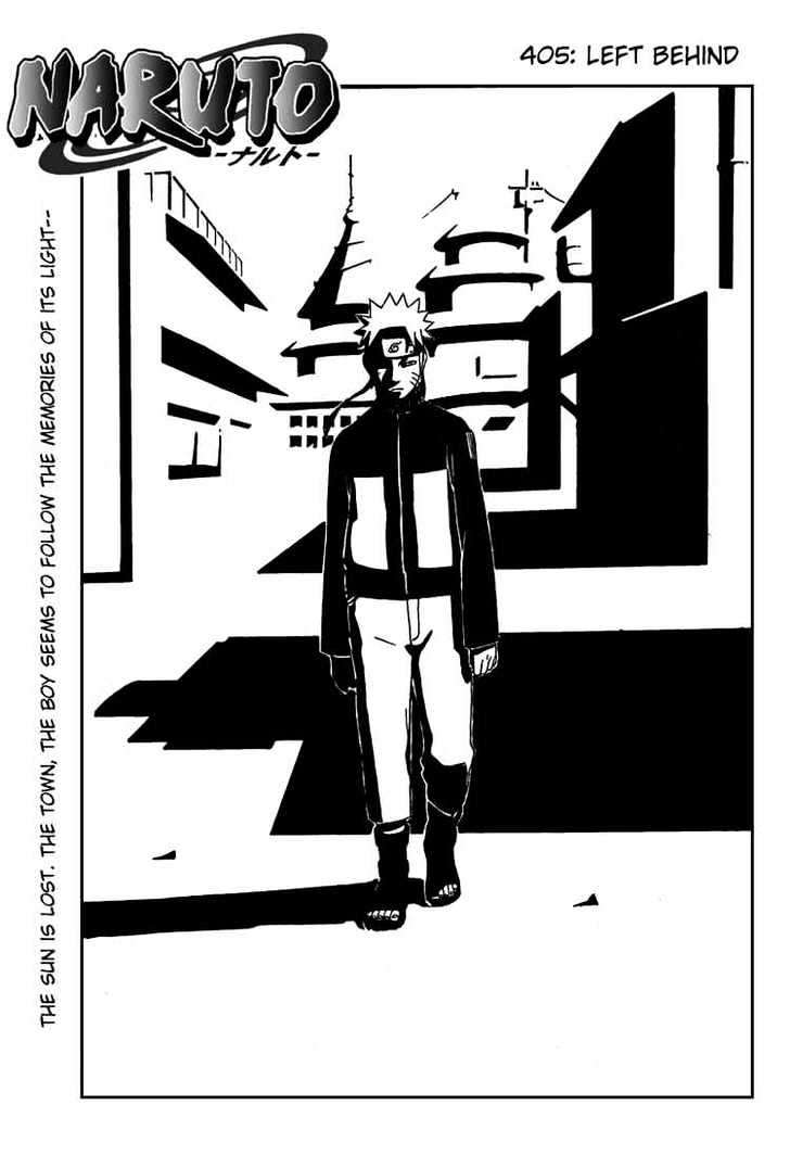 Naruto chapter 405 page 1