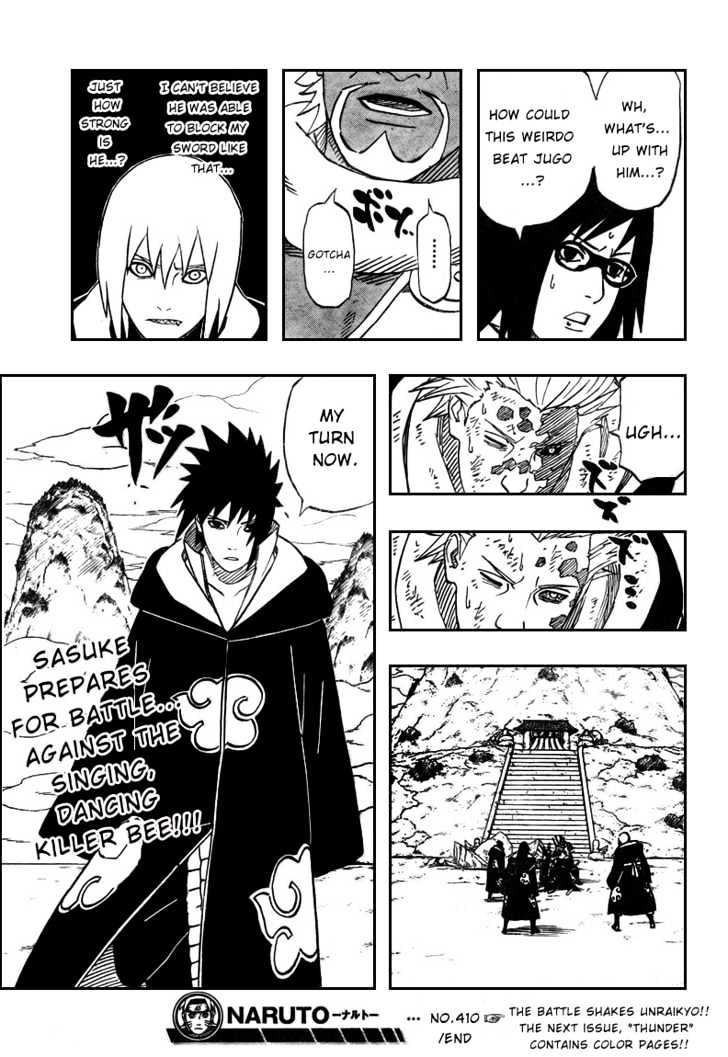 Naruto chapter 410 page 19