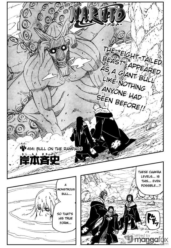 Naruto chapter 414 page 1