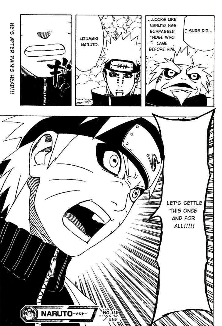 Naruto chapter 430 page 18