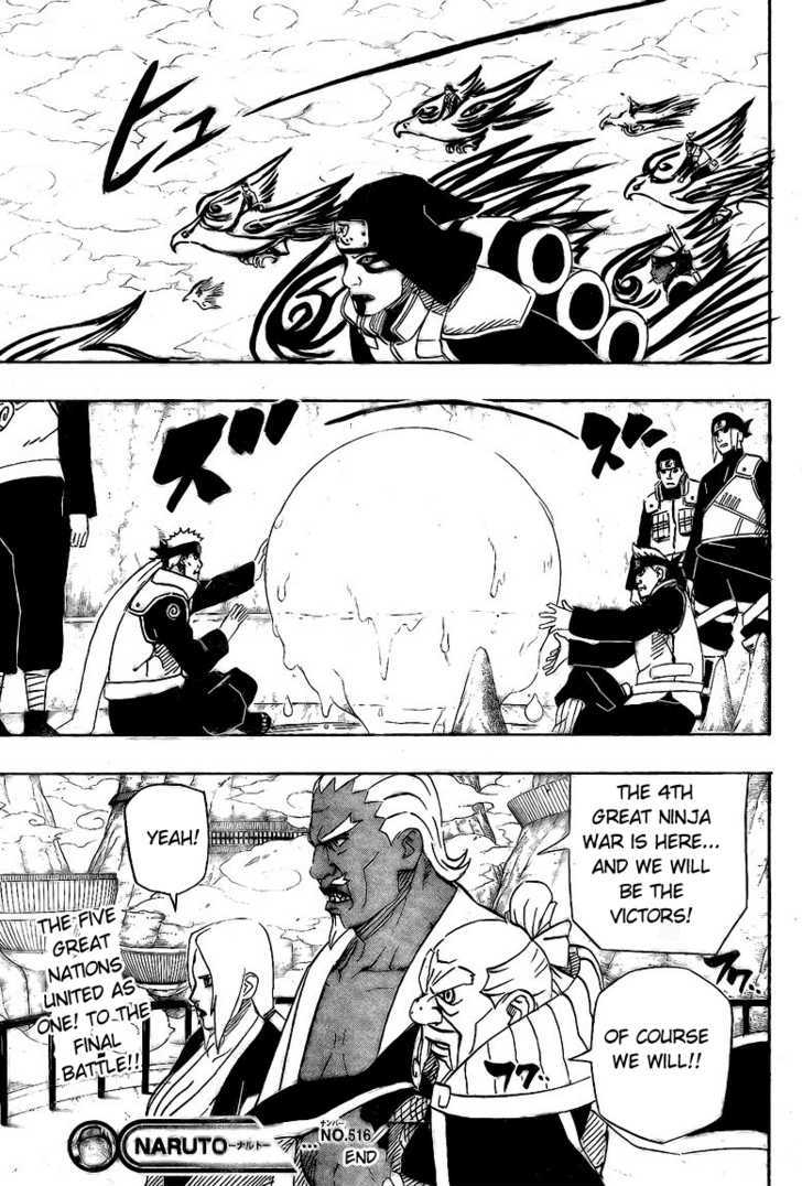 Naruto chapter 516 page 16