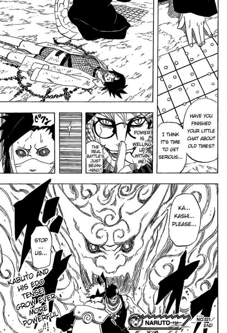 Naruto chapter 521 page 16