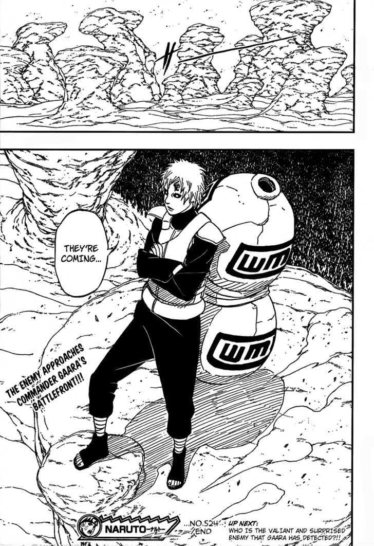 Naruto chapter 524 page 19