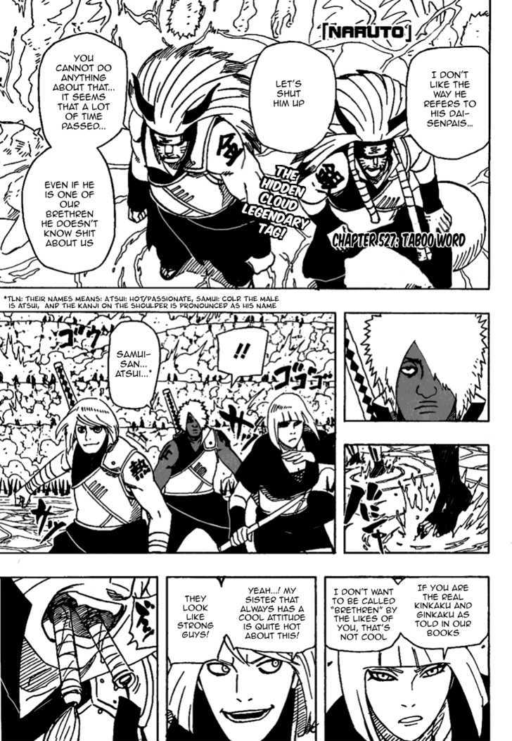 Naruto chapter 527 page 2