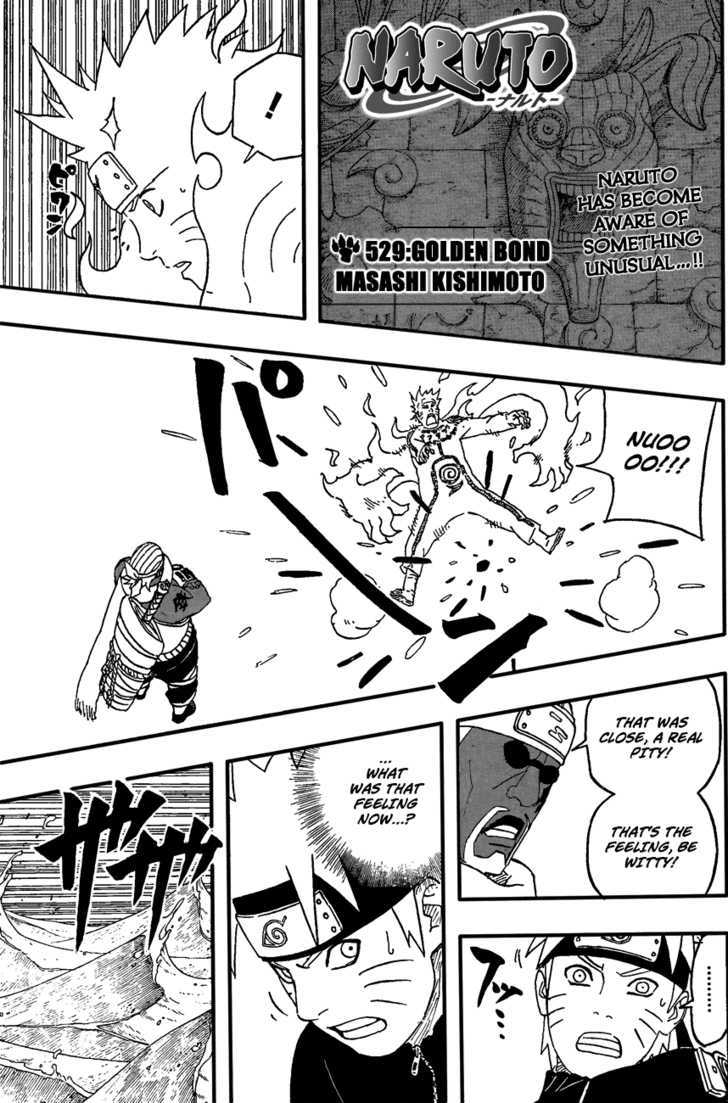 Naruto chapter 529 page 2