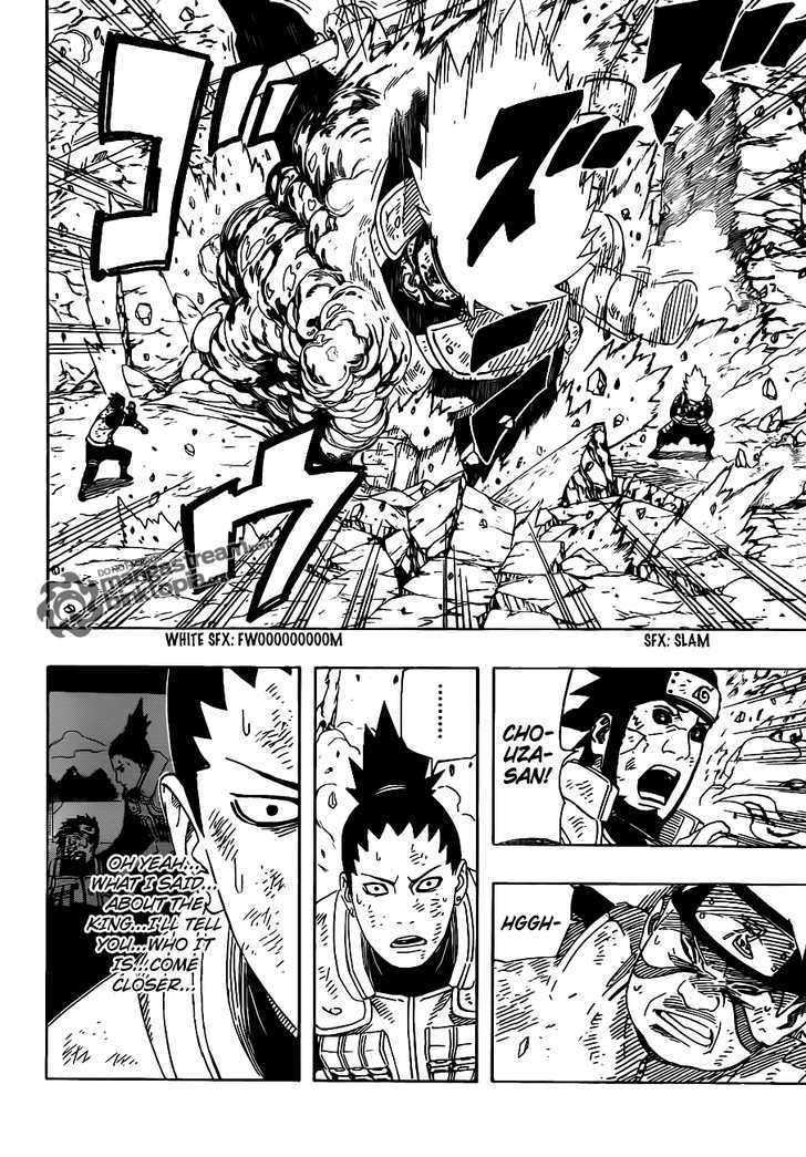 Naruto chapter 533 page 11