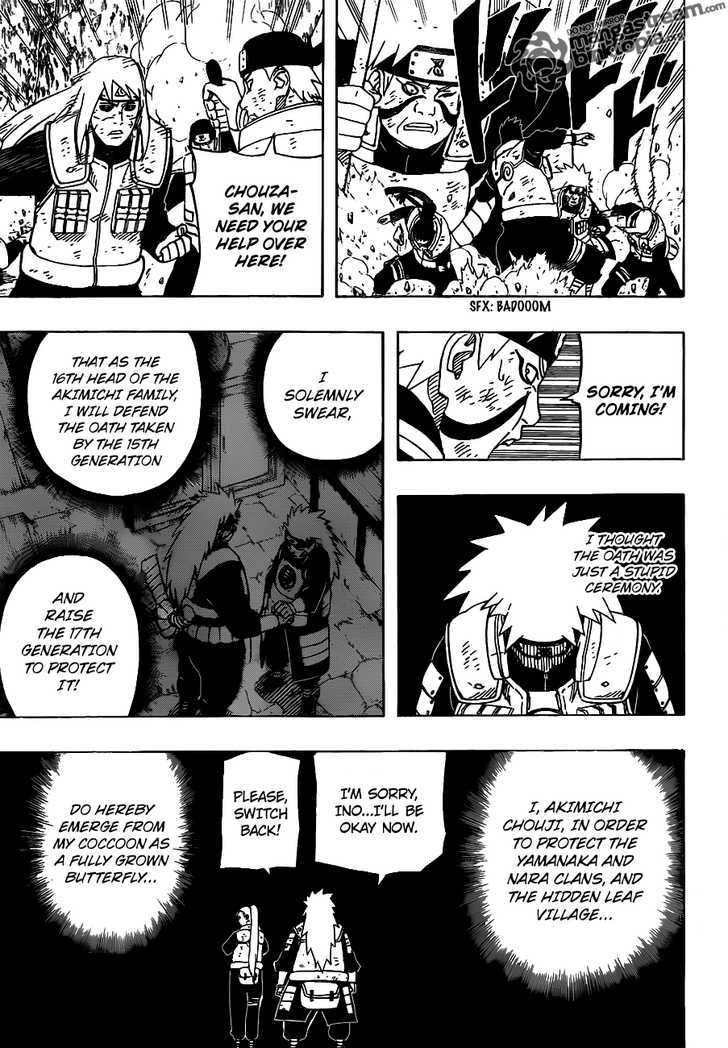 Naruto chapter 533 page 16