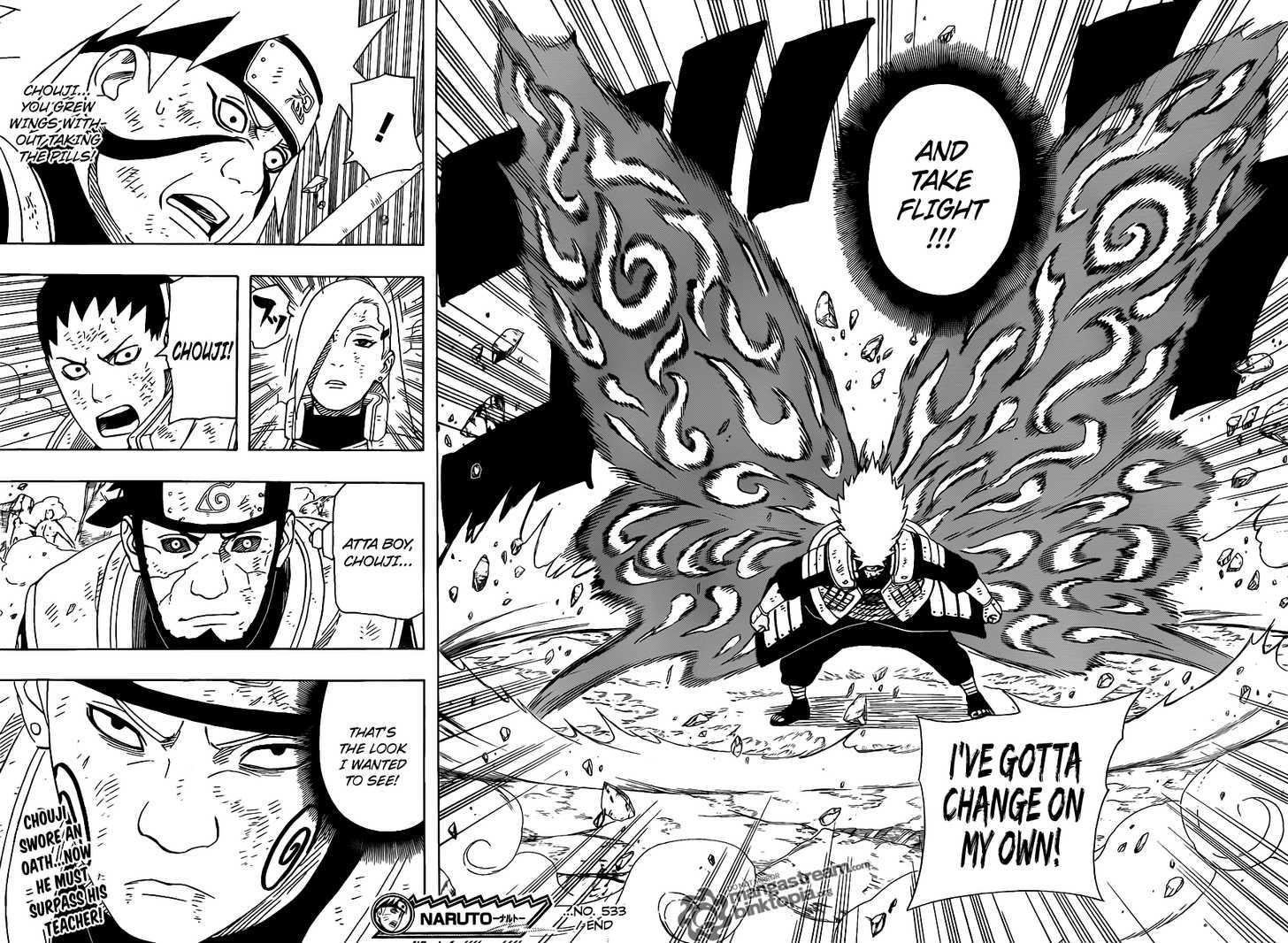 Naruto chapter 533 page 17