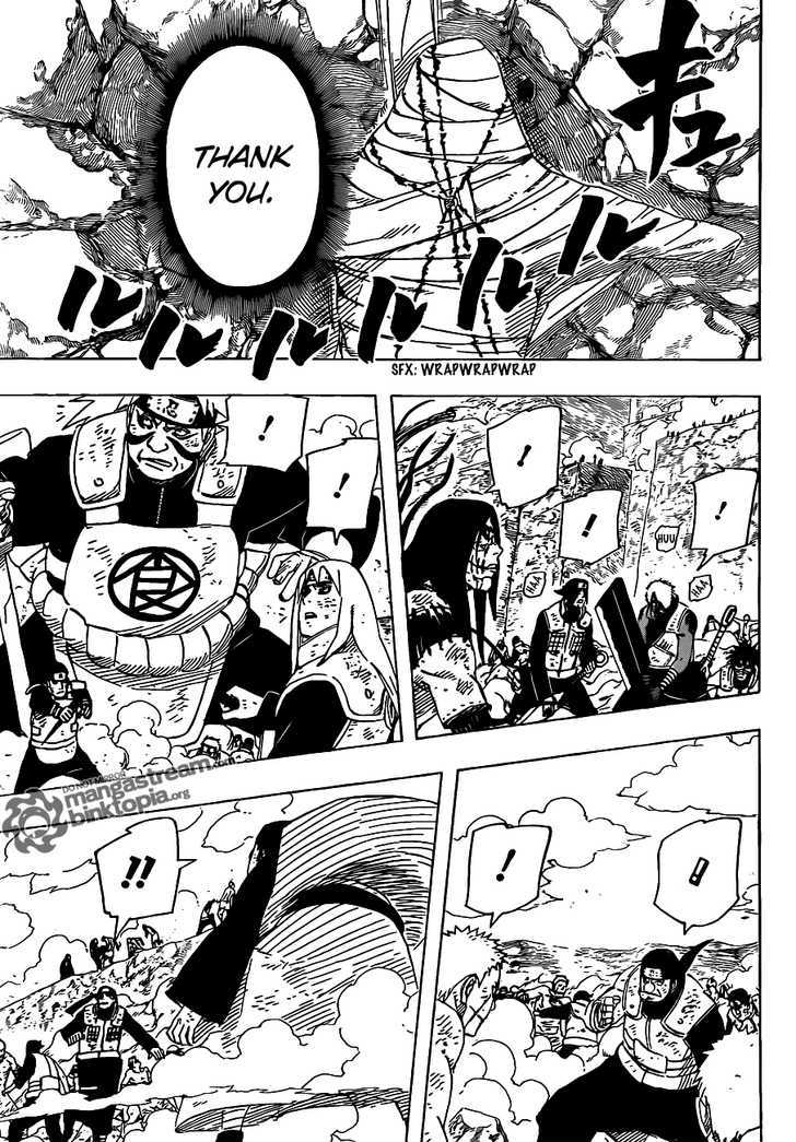 Naruto chapter 534 page 11