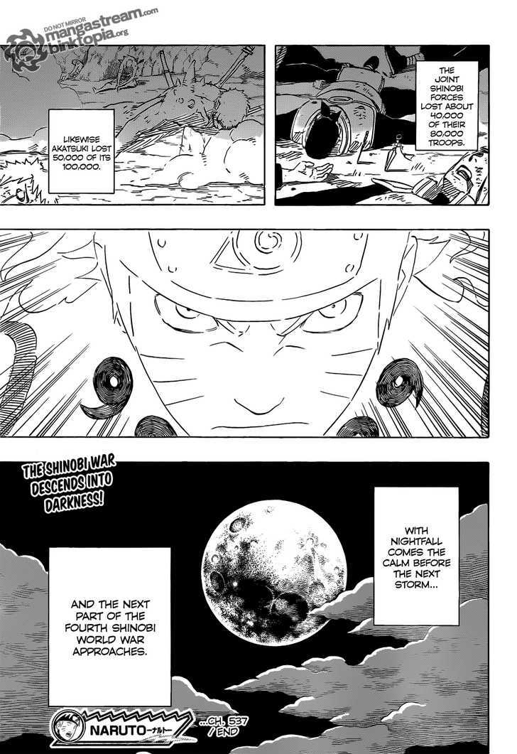 Naruto chapter 537 page 16