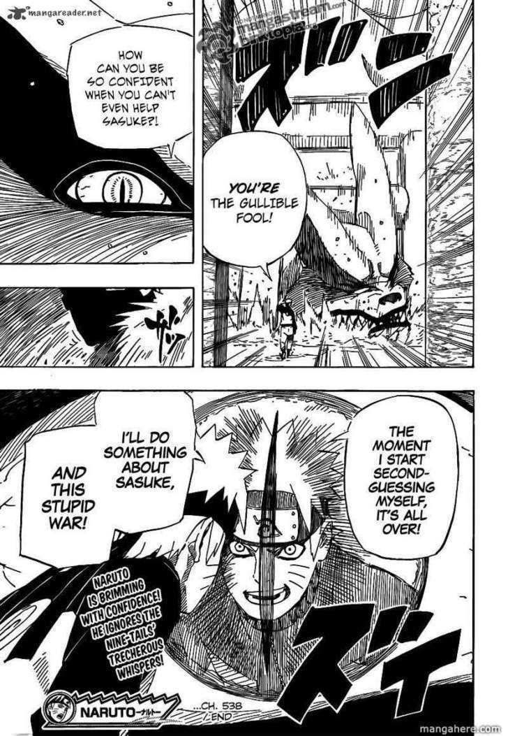 Naruto chapter 538 page 17