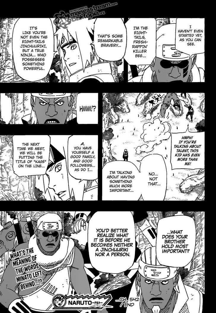 Naruto chapter 542 page 18