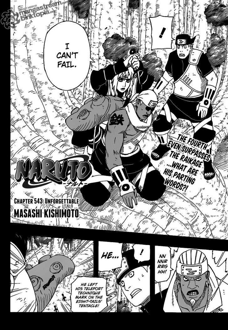 Naruto chapter 543 page 3