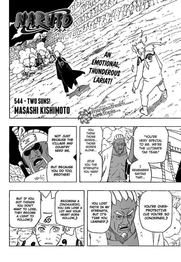 Naruto chapter 544 page 3