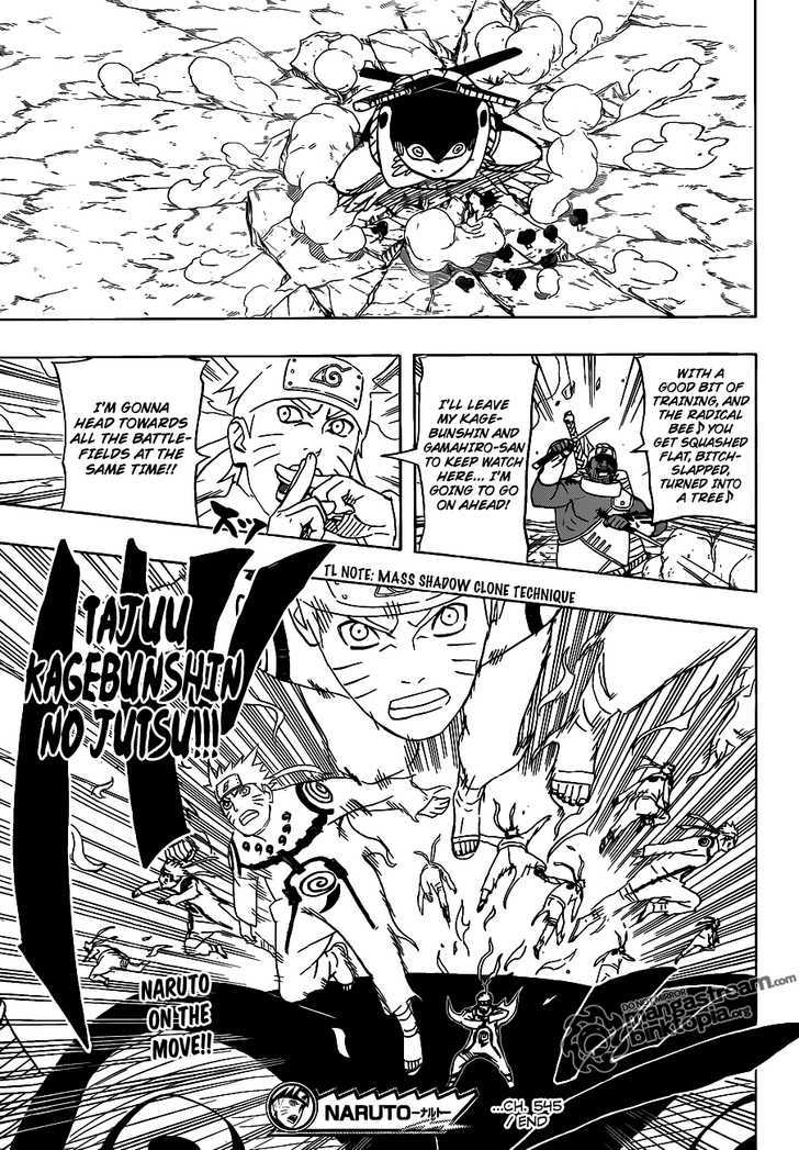 Naruto chapter 545 page 17